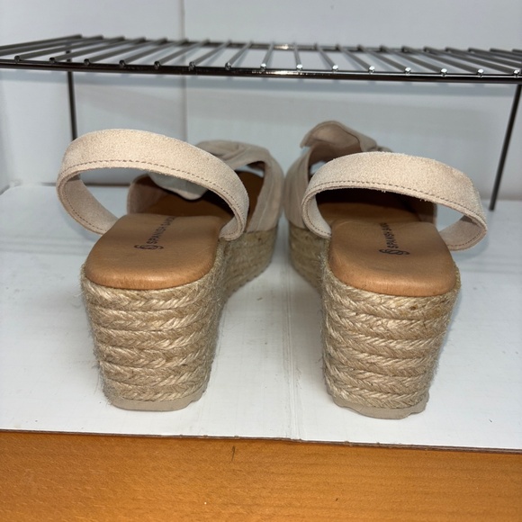 Women’s Knot Espadrille Wedge Ruffle Sandals by Spanish Sandal Co 39 - Picture 5 of 5